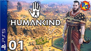 Lets Play Humankind PS5 Console  Neolithic Era Gameplay Episode 1  How to Play Beginner Guide PJ [upl. by Nwahshar]