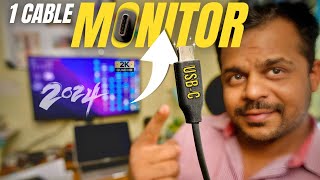 USB C monitor in India feat BenQ PD2506Q Unboxing [upl. by Anavas748]