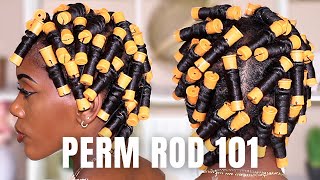 HOW TO GET THE PERFECT PERM ROD SET EVERY TIME INDETAIL PERM ROD 101 SERIES EP 1 [upl. by Arahahs]