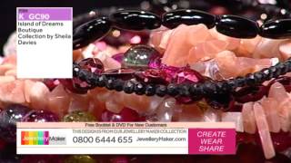 JewelleryMaker LIVE 310114  How to Make Wire Gizmo Jewellery [upl. by Elyod]