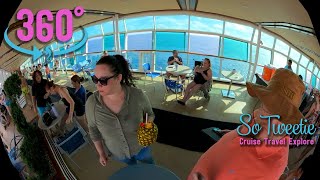 Liberty of the Seas Cruise  Final Sea Day 360° Video  Royal Caribbean [upl. by Dnar536]