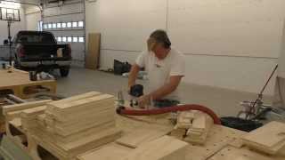 BUILDING A MOBILE WOODSHOP Part 27 Easy fast milling of drawer parts [upl. by Pisano]