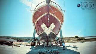 Karpaz Gate Marina Boat Yard [upl. by Enirahtac]