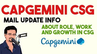 Capgemini CSG Mail Update  Frontlinesmedia [upl. by Savart]