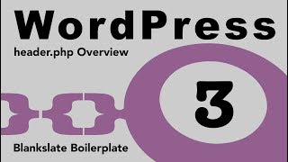 WordPress Tutorial 3 Theme Development Intro To header php [upl. by Esalb]