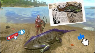 Como tamear al Diplocaulus en ARK mobile [upl. by Arraic]