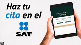 Cómo sacar una cita en el SAT tutorial paso a paso [upl. by Persian]