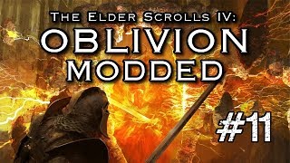 Lets Play Oblivion MODDED GameplayWalkthrough Part 11  SKINGRAD [upl. by Nommad]