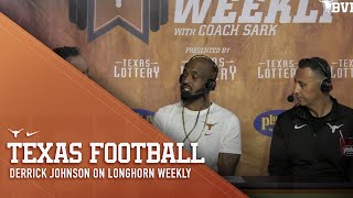 Derrick Johnson on Longhorn Weekly Segment Sept 15 2023 [upl. by Fayola960]