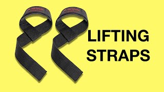 How to Use Lifting Straps BEST Wrist Weight Lifting Straps for Weightlifting [upl. by Tj]