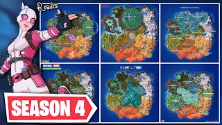 Fortnite Chapter 5 Season 4 Map Concept Compilation  Contest Results [upl. by Asiaj]