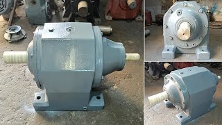 Transforming Helical GearBox Into 155 Ratio Reduction GearBox SewEurodrive [upl. by Aizahs]