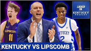 Kentucky vs Lipscomb basketball preview Can the Wildcats avoid a letdown after beating Duke [upl. by Banerjee]