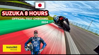 SUZUKA 8 hours 2024 official test  Canepa amp Hanika Yamaha YART R1 [upl. by Anailil230]