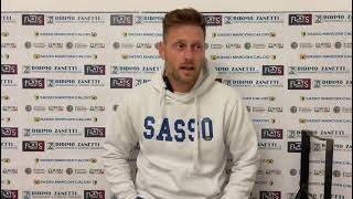 SASSO MARCONI 1 IMOLESE 1 SMC INTERVISTA MISTER PEDRELLI A FINE MATCH [upl. by Nnahsal]