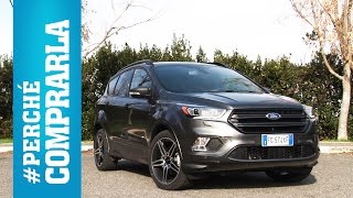 Ford Kuga 2017  Perché comprarla e perché no [upl. by Nohsar]