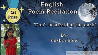 Easy Poem for Recitation Competition for small kids with Lyrics  First prize winner poem in School [upl. by Katrinka]