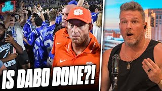 9 Clemson Gets STUNNED By Unranked Duke Did We Just See The End Of Dabo Swinney  Pat McAfee [upl. by Eima]