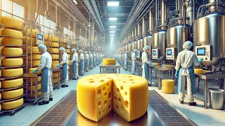 COMMENT LE FROMAGE EST FABRIQUÉ  DÉCOUVREZ LES COULISSES DUNE GRANDE FROMAGERIE 🧀 [upl. by Held791]