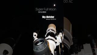 Super Full Moon November 2024 moon space astronomy telescope [upl. by Poul]