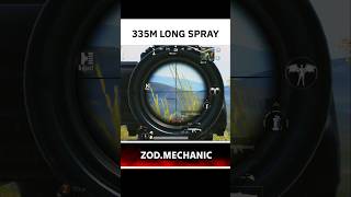 SCARL  6X 335 M LONGEST SPRAY🤯 POCO X6 PRO 120 FPS TEST bgmi youtubeshorts shorts [upl. by Gnidleif793]