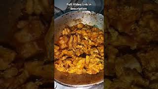 chicken indianrecipes chickencurry chickenrecipe nonvegrecipe shorts short shortsvideofood [upl. by Tannen]