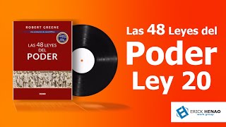 Las 48 leyes del poder Ley No 20 quotNo se comprometa con nadiequot Audiolibro [upl. by Aek]