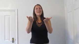 Patacake Patacake  British Sign Language BSL and singing [upl. by Imefulo669]