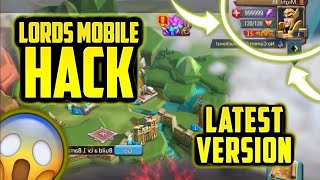 Easy way to hackk lords mobile Unlimited free gems  Troops modlpgaming lordsmobile [upl. by Sukramaj479]