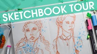 One Week Sketchbook  Flipthrough [upl. by Nireves]