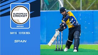 🔴 ECS Spain 2024  Day 15  T10 Live Cricket  European Cricket [upl. by Nwahsek]