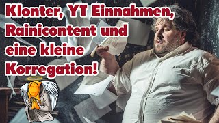 Klonter Einnahmen und Korrekturen [upl. by Enirolf]