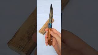 Olive Wood Pocket Knife [upl. by Winther]