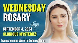 Wednesday Rosary Glorious Mysteries of Rosary 💙 September 4 2024 VIRTUAL ROSARY [upl. by Pavlov616]