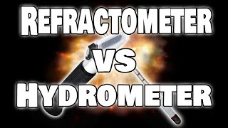 Refractometer VS Hydrometer  Mead Wine and Cider Meaking [upl. by Eenwahs]