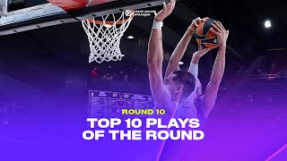 Top 10 Plays  RS Round 10  202425 Turkish Airlines EuroLeague [upl. by Naashar]