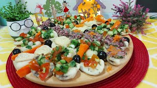 Aperitive fara carnede postvegane pentru mese festive apasa subtitrarea [upl. by Hobey]