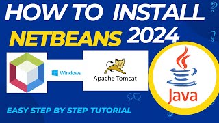 How to Install NetBeans 20 with Java amp Tomcat on Windows 1011 [upl. by Nwahsd179]