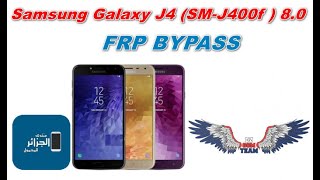 Samsung Galaxy J4 SMJ400f  80 FRP BYPASS  Binary U1 Without Pc [upl. by Raleigh]