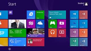 Windows 8 1 Using the Start Screen [upl. by Lauralee]