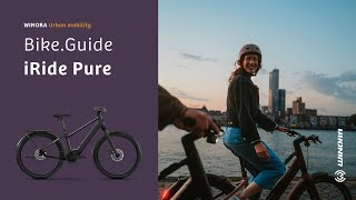 BikeGuide Winora iRide Pure  Urban Mobility  Life in Motion [upl. by Girard953]