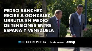 Pedro Sánchez recibe a González Urrutia en medio de tensiones entre España y Venezuela [upl. by Ardnasela]