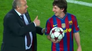 Lionel Messi vs Arsenal UCL Home 200910 English Commentary [upl. by Woodward]