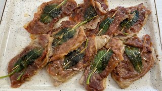 Saltimbocca alla Romana ricetta originale [upl. by Rahm]