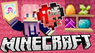 Crystal Collection  Ep 15  Minecraft One Life [upl. by Enerod]