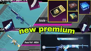 new premium crate opening pubg mobile  maxing new mini14 from premium full max  new premium [upl. by Brunelle]