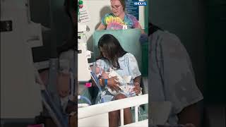 Mom holds formerly conjoined twins for first time after surgery to separate them shorts [upl. by Petty560]