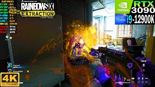 Rainbow Six Extraction Max Settings 4K  RTX 3090  i912900K  DDR5 RAM [upl. by Aerol]