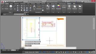 AutoCAD Tutorial  Viewport scale and annotation scale [upl. by Uda]