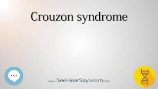 Crouzon syndrome 🔊 [upl. by Elehcor]